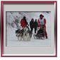 Camille avec Baltik et Cheyenne - Alpe du grand serre 2010