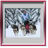 Damien avec Ka�la, Orion et Vintuka - M�daille d'or de la scc - CACT de championnat AMCF - Plateau de Retord 2010