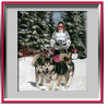 Sandrine avec Orion, Vintuka et Lady - Flaines 2007