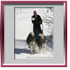 Philippe avec Tonka et Pouky - Longchaumois 2006